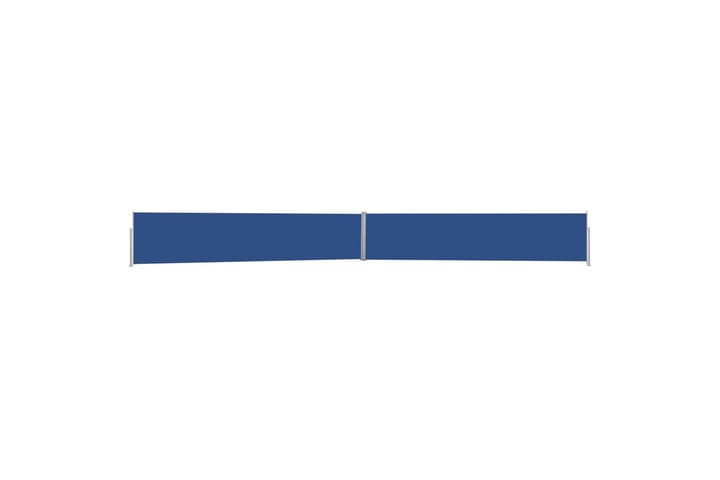 Sisäänvedettävä terassin sivumarkiisi 140x1200 cm sininen - Sininen - Parvekemarkiisi - Markiisi
 - Sivumarkiisi - Ikkunatarvikkeet