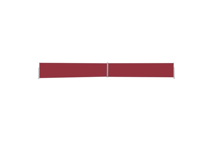 Sisäänvedettävä terassin sivumarkiisi 140x1200 cm punainen - Punainen - Parvekemarkiisi - Markiisi
 - Sivumarkiisi - Ikkunatarvikkeet