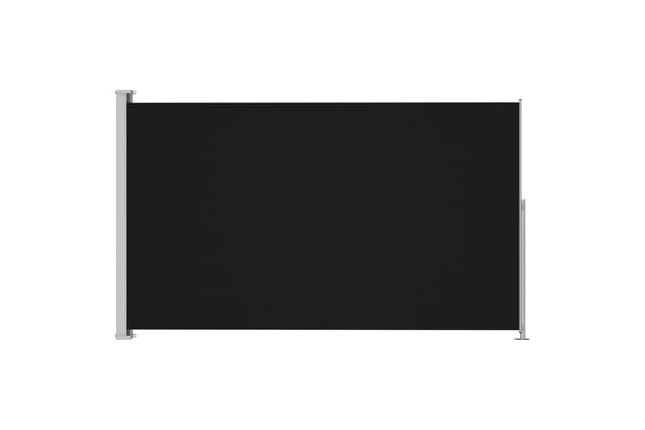 Sisäänvedettävä terassin sivumarkiisi 180x300 cm musta - Parvekemarkiisi - Markiisi
 - Sivumarkiisi - Ikkunatarvikkeet