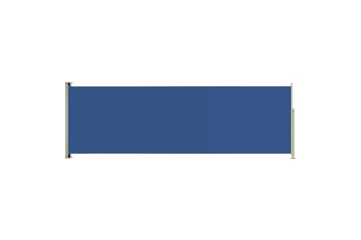 Sisäänvedettävä terassin sivumarkiisi 200x600 cm sininen - Sininen - Parvekemarkiisi - Markiisi
 - Sivumarkiisi - Ikkunatarvikkeet