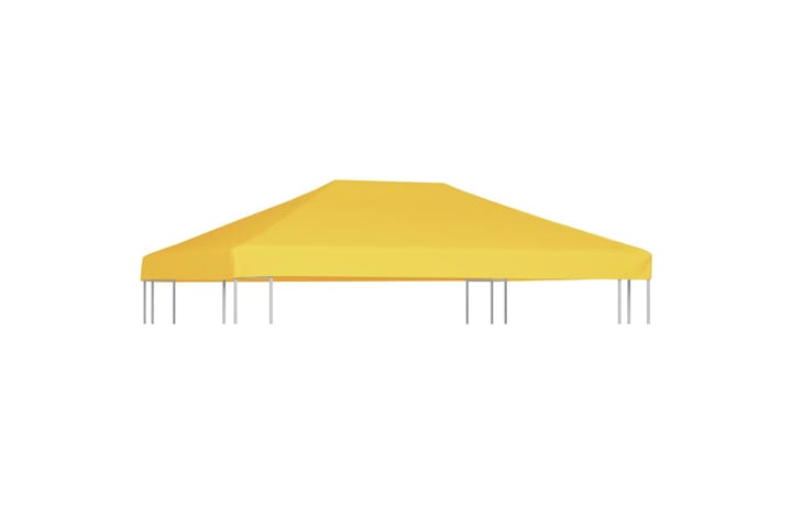 Huvimajan katto 270 g /mÂ² 4x3 m keltainen - Paviljongin katos - Paviljonki