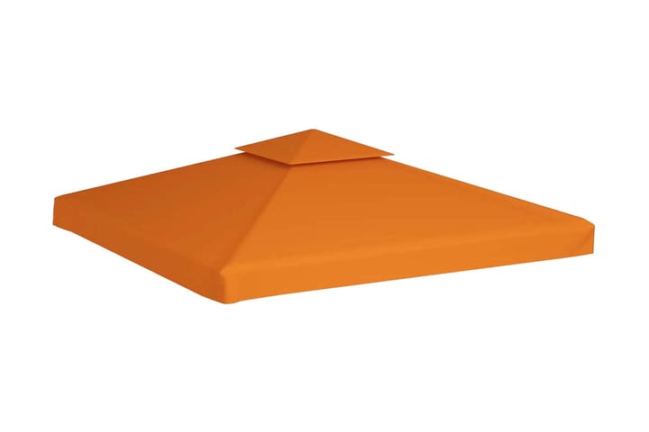 Huvimajan vaihtokatto 3 x 3 m kangas 310 g/m² terrakotta - Oranssi - Paviljongin katos - Paviljonki