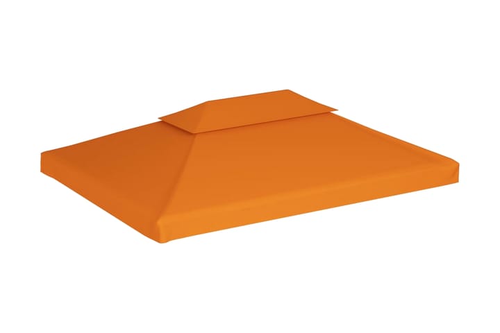 Huvimajan vaihtokatto kangas 310 g/m² terrakotta 3 x 4 m - Oranssi - Paviljongin katos - Paviljonki
