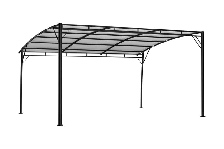 Puutarhan aurinkokatos 4x3x2,25 m kerma - Paviljonki - Kokonainen paviljonki