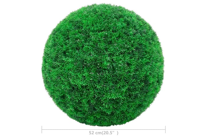 Tekokasvi puksipuupallot 2kpl 52 cm - Vihreä - Parvekekukat - Tekokasvit