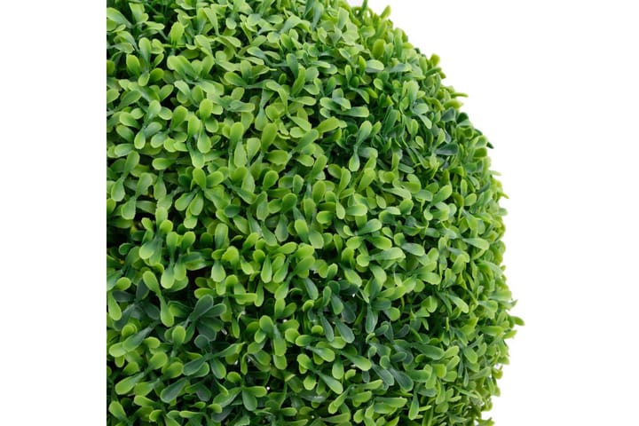 Tekokasvi puksipuu ruukulla pallonmuotoinen vihreä 71 cm - Vihreä - Parvekekukat - Tekokasvit