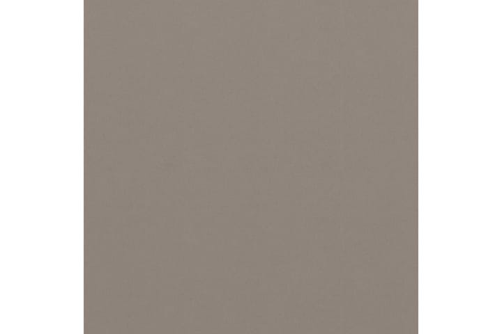 Parvekkeen suoja harmaanruskea 120x400 cm Oxford kangas - Taupe - Parvekesuoja