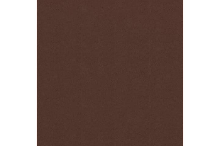 Parvekkeen suoja ruskea 75x400 cm Oxford kangas - Ruskea - Parvekesuoja