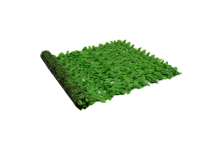 Parvekkeen suoja vihreillä lehdillä 300x150 cm - Parvekesuoja