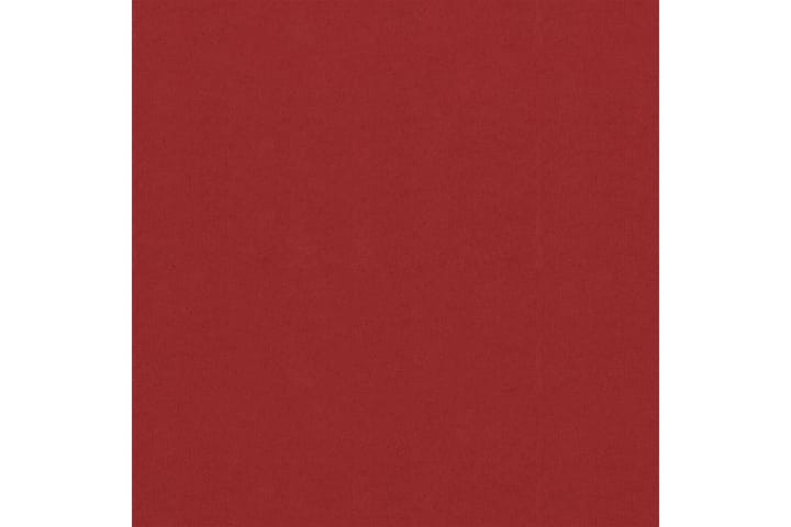 Parvekkeen suoja punainen 75x600 cm Oxford kangas - Punainen - Parvekesuoja