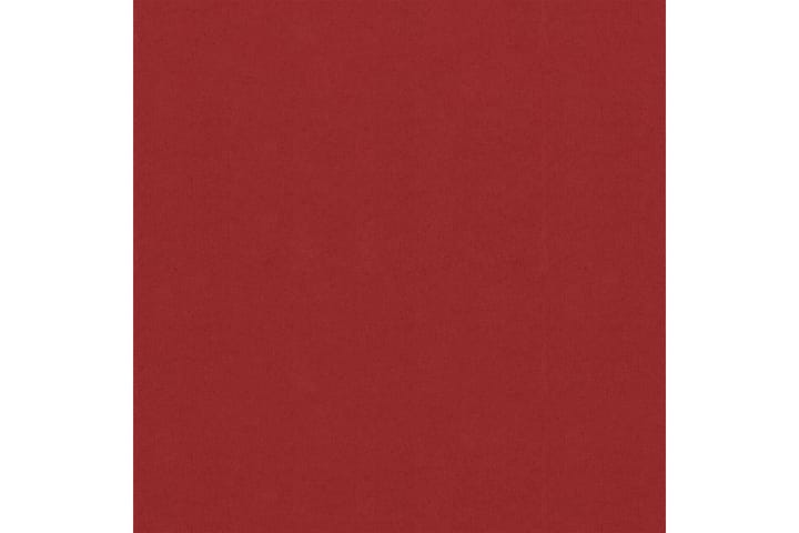 Parvekkeen suoja punainen 120x500cm Oxford kangas - Punainen - Parvekesuoja