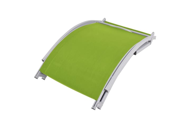Kokoontaitettavat aurinkotuolit 2 kpl vihreä Textilene - Vihreä - Aurinkosänky & aurinkovaunu