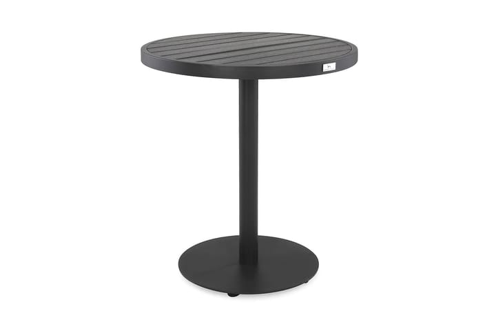 Parvekepöytä Tunis 65 cm Pyöreä - Musta/Musta - Kahvilapöytä