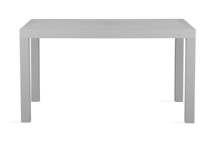 Puutarhapöytä Valderamo 140x80 cm - Harmaa - Ruokapöytä terassille
