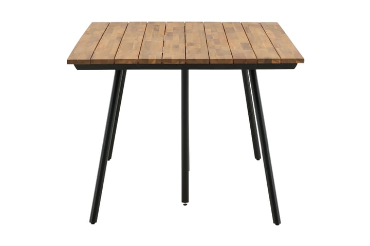 Ruokapöytä Chan 200 cm Musta/Ruskea - Venture Home - Ruokapöytä terassille