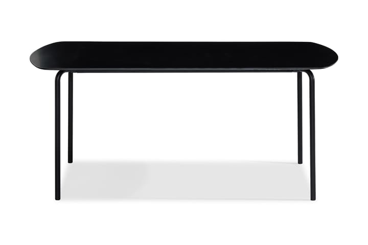 Ruokapöytä Tahiti 160x80 cm - Musta - Ruokapöytä terassille
