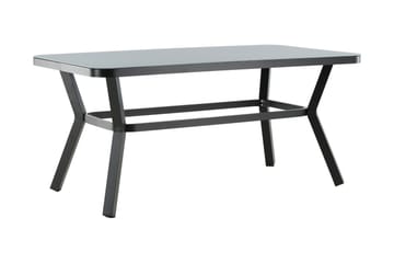 Ruokapöytä Virya 160 cm Musta/Harmaa