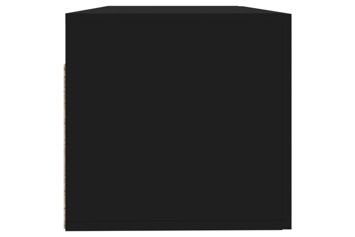 beBasic Seinäkaappi musta 100x36,5x35 cm tekninen puu - Musta - Seinäsäilytys