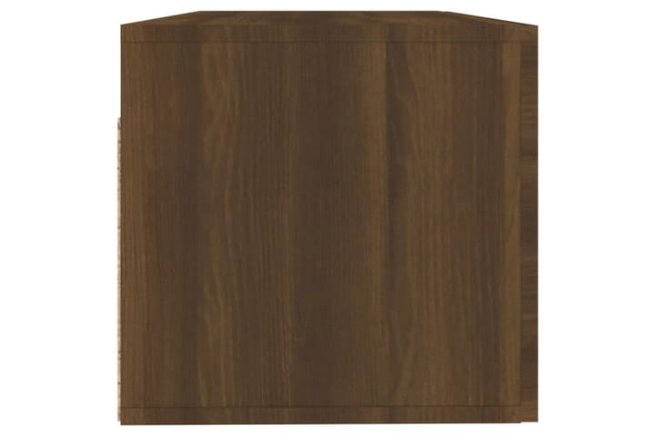 beBasic Seinäkaappi ruskea tammi 100x36,5x35 cm tekninen puu - Ruskea - Seinäsäilytys