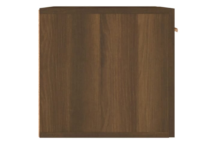 beBasic Seinäkaappi ruskea tammi 60x36,5x35 cm tekninen puu - Ruskea - Seinäsäilytys