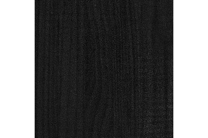 2-tasoinen kirjahylly musta 100x30x70 cm täysi mänty - Kirjahylly - Hylly