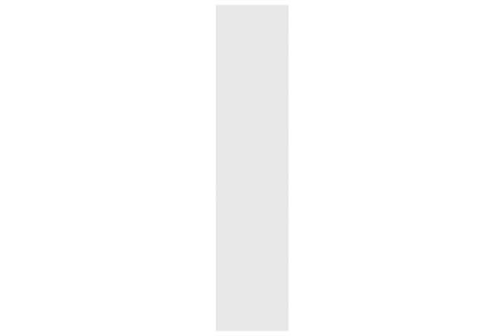 beBasic Kirjahylly/tilanjakaja korkeakiilto valkoinen 100x30x135 cm - Valkoinen - Kirjahylly - Hylly