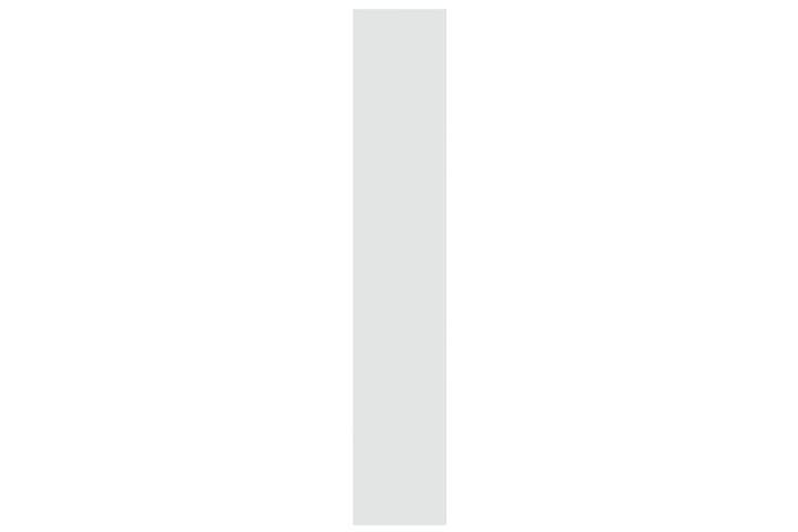 beBasic Kirjahylly/tilanjakaja korkeakiilto valkoinen 100x30x166 cm - Valkoinen - Kirjahylly - Hylly