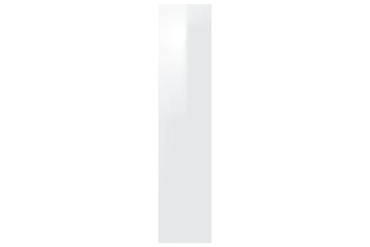 beBasic Kirjahylly/tilanjakaja korkeakiilto valkoinen 40x30x135 cm - Valkoinen - Kirjahylly - Hylly