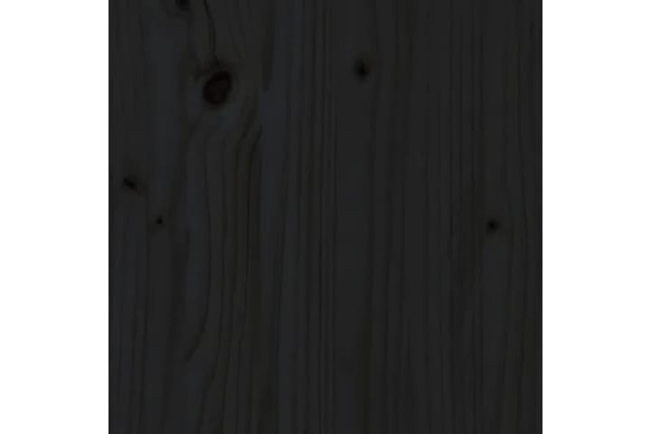 beBasic Kirjahylly/tilanjakaja musta 80x30x199,5 cm täysi mänty - Musta - Kirjahylly - Hylly