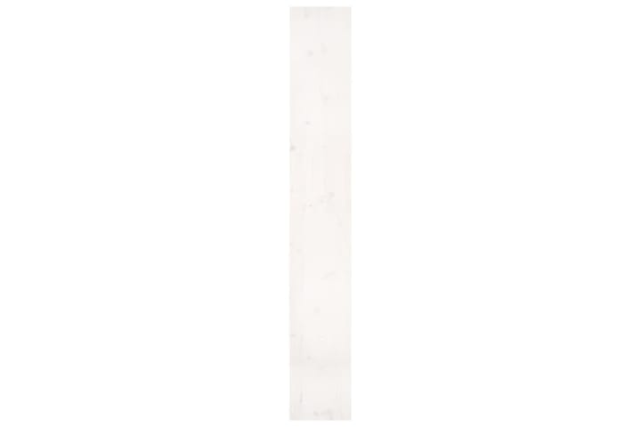 beBasic Kirjahylly/tilanjakaja valkoinen 80x30x199,5 cm täysi mänty - Valkoinen - Kirjahylly - Hylly