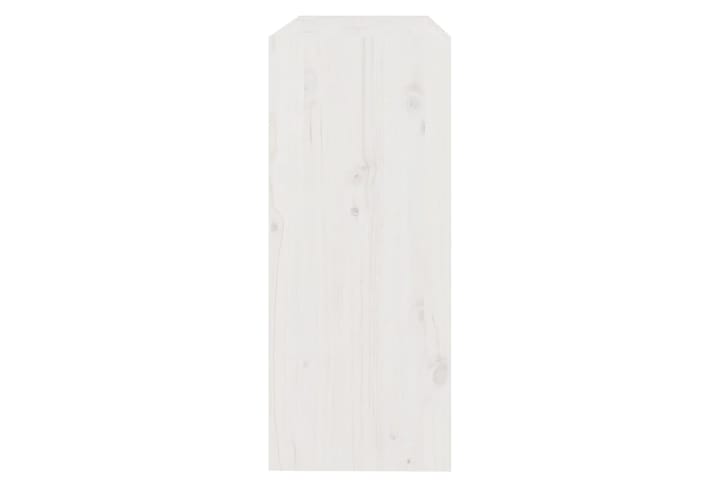beBasic Kirjahylly/tilanjakaja valkoinen 80x30x71,5 cm täysi mänty - Valkoinen - Kirjahylly - Hylly