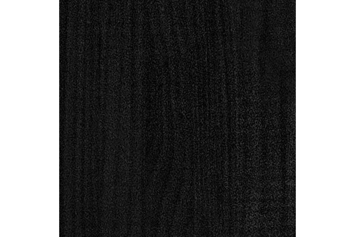Kirjahylly/tilanjakaja musta 104x33,5x110 cm täysi mänty - Musta - Kirjahylly - Hylly