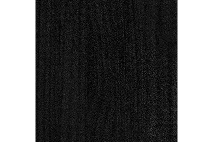 Kirjahylly/tilanjakaja musta 40x35x103 cm täysi mänty - Musta - Kirjahylly - Hylly