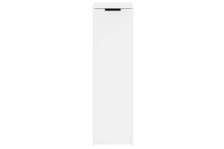 beBasic Kenkäkaappi valkoinen 30x35x100 cm tekninen puu - Valkoinen - Säilytyskaappi - Kenkäsäilytys - Eteisen säilytys - Kenkäkaappi