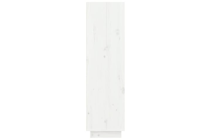 beBasic Kenkäkaappi valkoinen 60x34x105 cm täysi mänty - Valkoinen - Säilytyskaappi - Kenkäsäilytys - Eteisen säilytys - Kenkäkaappi
