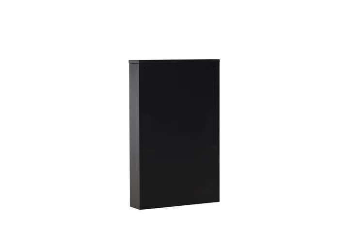 Bonito Kenkäkaappi 60x15 cm Musta - Venture Home - Kenkäsäilytys - Säilytyskaappi - Eteisen säilytys - Kenkäkaappi