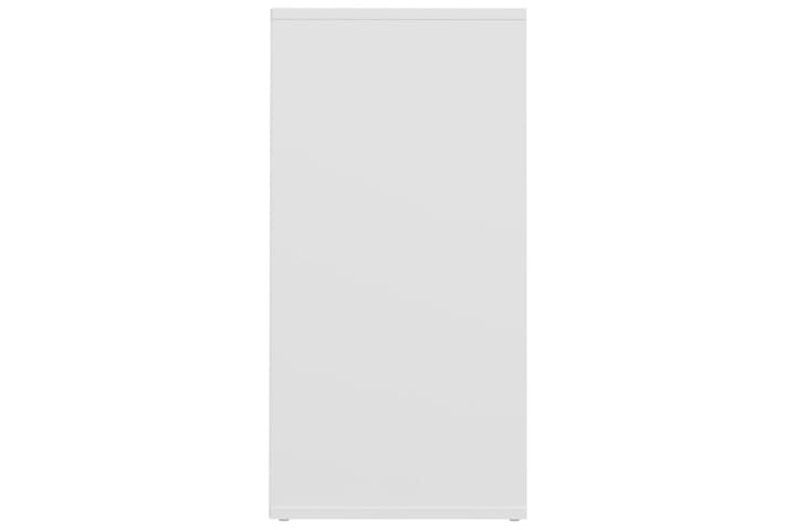 Kenkäkaappi valkoinen 31,5x35x70 cm lastulevy - Valkoinen - Säilytyskaappi - Kenkäsäilytys - Eteisen säilytys - Kenkäkaappi