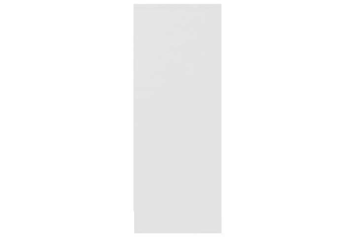 Kenkäkaappi valkoinen 31,5x35x90 cm lastulevy - Valkoinen - Säilytyskaappi - Kenkäsäilytys - Eteisen säilytys - Kenkäkaappi