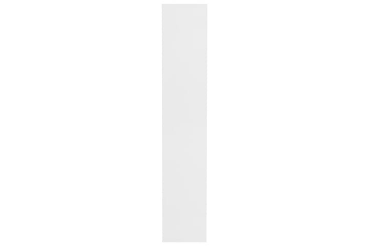 Kenkäkaappi valkoinen 54x34x183 cm lastulevy - Valkoinen - Säilytyskaappi - Kenkäsäilytys - Eteisen säilytys - Kenkäkaappi