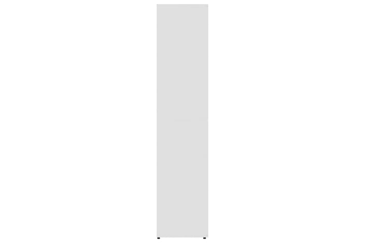 Kenkäkaappi valkoinen 80x39x178 cm lastulevy - Valkoinen - Säilytyskaappi - Kenkäsäilytys - Eteisen säilytys - Kenkäkaappi