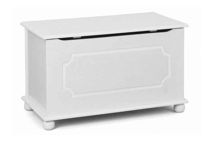 Säilytyslaatikko Emelina 89 cm - Valkoinen - Säilytyslaatikko - Laatikko