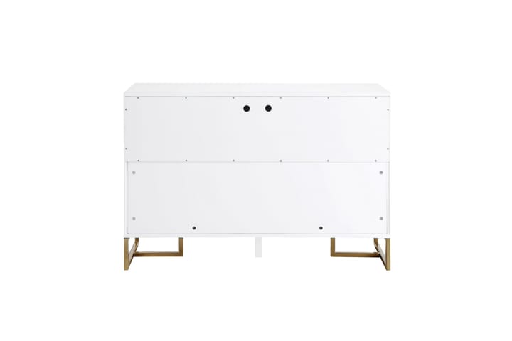Sivupöytä Herringbone 122x48 cm Valkoinen - CosmoLiving - Senkki