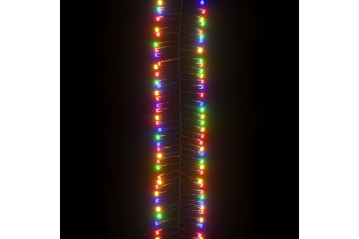 beBasic Cluster LED-valonauha 1000 LED-valoa monivärinen 20 m PVC - Joulukynttilä - Joulukoristeet