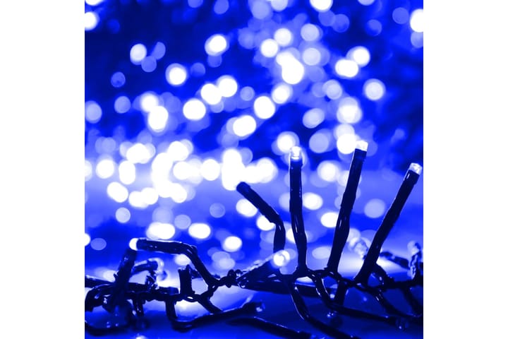 beBasic Cluster LED-valonauha 400 LED-valoa sininen 8 m PVC - Joulukynttilä - Joulukoristeet