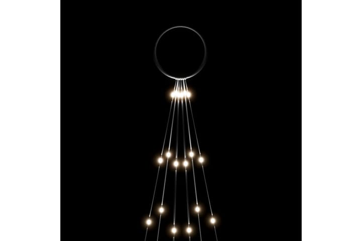 beBasic Joulukuusi piikillä 108 kylmän valkoista LED-valoa 180 cm - Tekokuusi