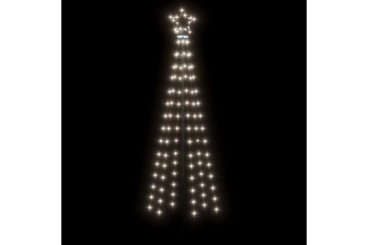 beBasic Kartio joulukuusi 108 kylmän valkoista LED-valoa 70x180 cm - Tekokuusi