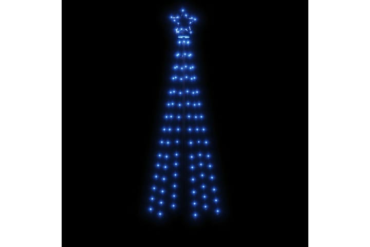 beBasic Kartio joulukuusi 108 sinistä LED-valoa 70x180 cm - Tekokuusi