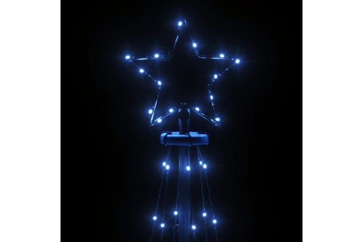 beBasic Kartio joulukuusi 108 sinistä LED-valoa 70x180 cm - Tekokuusi