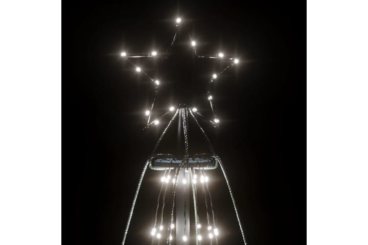 beBasic Kartio joulukuusi 1134 kylmän valkoista LED-valoa 230x800 cm - Tekokuusi
