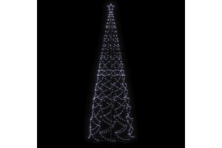 beBasic Kartio joulukuusi 1400 kylmän valkoista LED-valoa 160x500 cm - Tekokuusi